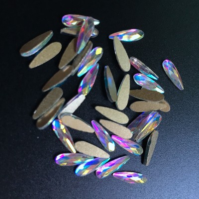 Flatback Round Nail Art Rhinestones Glass Gems